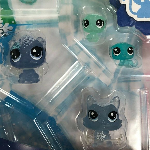 Littlest Pet Shop Frosted Wonderland Figure 16 Pack Pets Collection Toy Mini - Picture 7 of 11